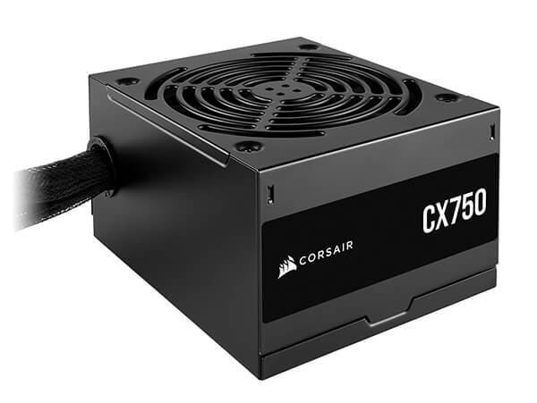 CORSAIR PSU CX Series, CX750, 750 Watt, 80 PLUS Bronze