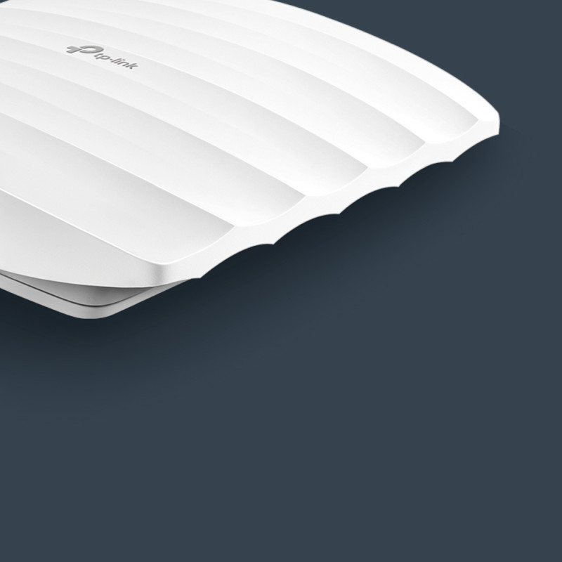 TP-Link Omada bežična pristupna točka zidna/stropna (AP) 300Mbps (2.4GHz), 1×LAN, 802.11b/g/n, podrška za Pasive PoE, AP Mode, Multi-SSID, WMM, 2×4dBi interna antena