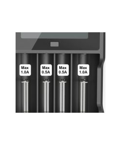 XTAR VC4 Li-Ion/Ni-Mh punjač AA/AAA baterija, LCD zaslon, USB