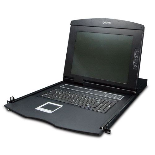 Planet 17" 16-Port Combo VGA LCD IP KVM Switch