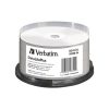 Blu-Ray Verbatim BD-R DL 6× 50GB Wide Thermal Printable/No ID 25 pack spindle