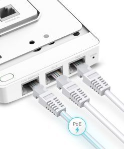 TP-Link Omada AC1200 bežična pristupna točka zidna/stropna (AP) 300Mbps/867Mbps (2.4GHz/5GHz), 802.11a/b/g/n/ac, 4×G-LAN, podrška za PoE, 2×4dBi antena