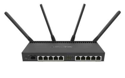 MikroTik (RB4011iGS 5HacQ2HnD-IN) 10GbE 1x 10Gb SFP 4x4 Mimo 802.11AC Wireless Router