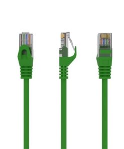 Gembird Cat6 UTP Patch cord, green, 0,25 m