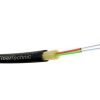 NFO Fiber optic cable Fibertechnic FTTH Aero DROP, 2F, 9 125, G.657A2, 0,8kN, Span 80m, 1m