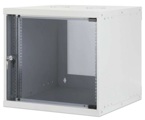 Intellinet 19" Basic Wallmount Cabinet, 9U, 400 mm Depth, Gray