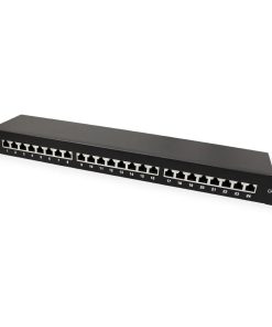 Roline VALUE Cat.6a/Class EA 19" Patch Panel 24-porta STP, crni