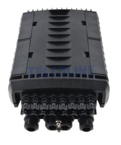 NFO Splice Closure, 4 inputs, 16 outputs, Wall and pole mount