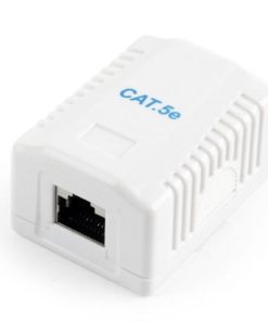Gembird CAT5E FTP single port surface mount box