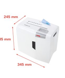 HSM shredstar S10 uništavač dokumenata + CD medija, trakasti rez, 6mm, razina sigurnosti E-2/O-1/P-2/T-1, kapacitet 18l