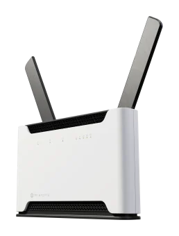 Mikrotik Chateau 5G R17 ax - eSIM, Smart aggregation + wide regional FDD+TDD, 4X4 MIMO, RouterOS v7, 1GB RAM, 128MB FLASH, 4x 10/100/1000 Ethernet ports, 1x 2.5G Ethernet port, 1x SIM slot (Micro SIM)