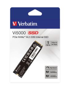 Verbatim Vi5000 1TB SSD PCIe NVMe M.2 2280 Gen4x4, R/W: 5000/4500MB/s