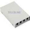 NFO Patch Panel Wall Mounted, 4x SC Simplex LC Duplex