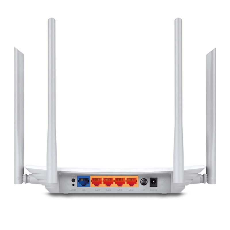 TP-Link AC1200 Archer C50 bežični usmjerivač (Dual-Band Router) 300Mbps/867Mbps (2.4GHz/5GHz), 802.11a/b/g/n/ac, 1×WAN, 4×LAN, USB2.0, 4xfiksne antene