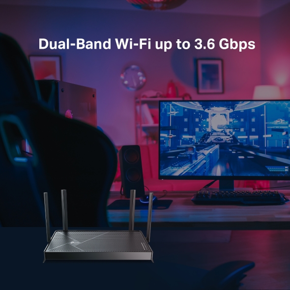 TP-Link Archer BE3600 Dual-Band Wi-Fi 7 Router BE220