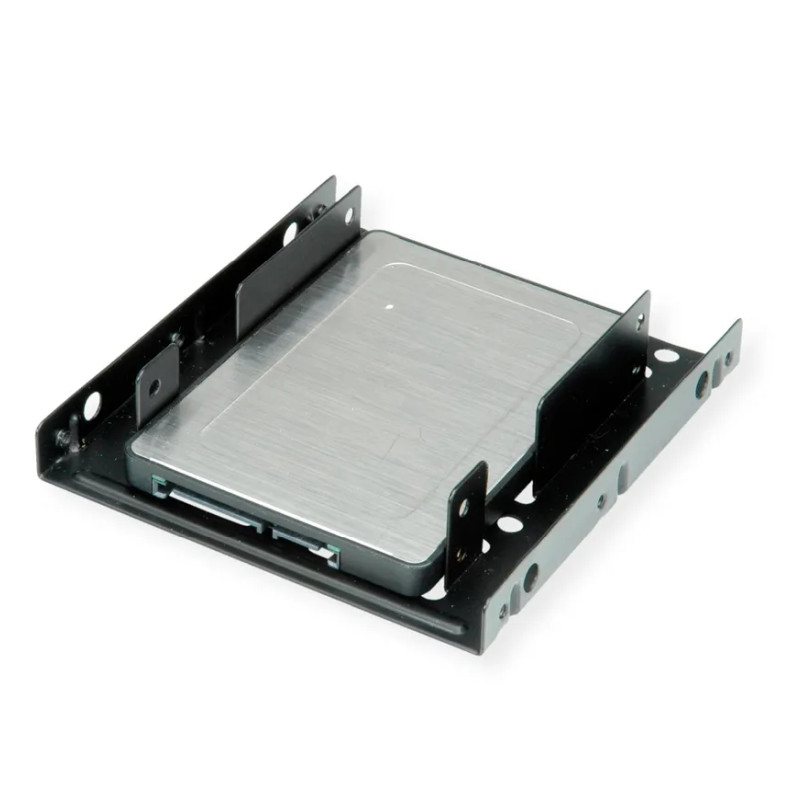 Roline HDD montažni adapter, 3.5" za 2×2.5" HDD/SSD, metalni