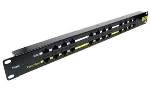 MaxLink 12 port 1U Rack mount 10 100 injector without power supply
