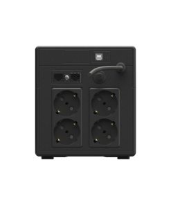 Green Cell UPS (UPSLP480) 750VA/480W, Pure sine wave, Line Interactive AVR, PowerProof with LCD