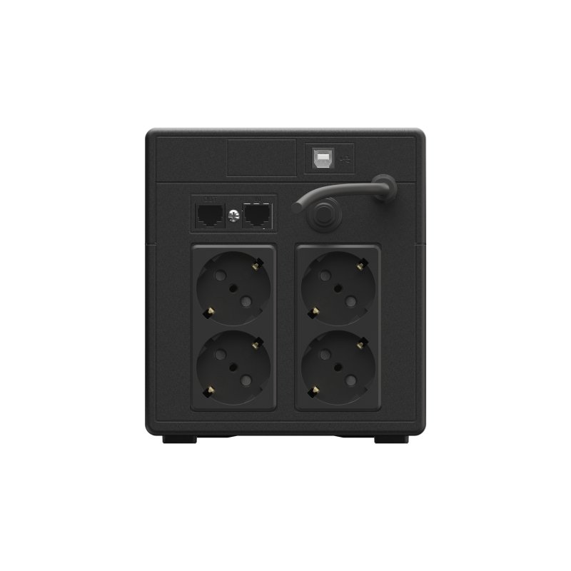 Green Cell UPS (UPSLP480) 750VA/480W, Pure sine wave, Line Interactive AVR, PowerProof with LCD