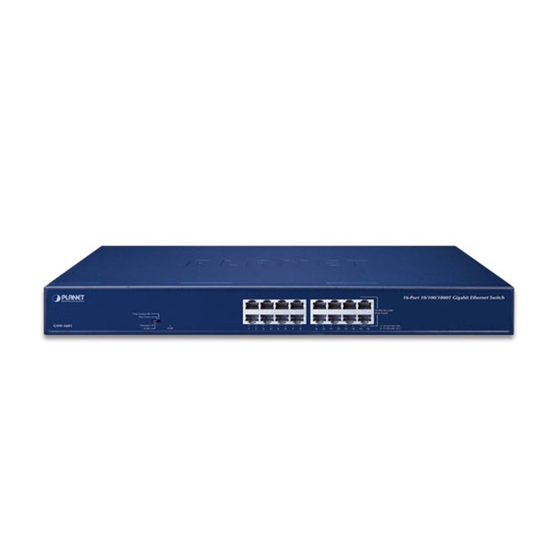 PLANET Gigabit preklopnik (Switch) 16-port 10/100/1000Mbps