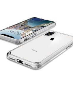 Spigen Ultra Hybrid, zaštitna maska za telefon, kristalno prozirna - iPhone XS/X