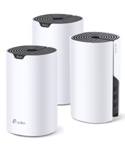 TP- Link AC1900 Deco S7 (3-pack) Mesh Wi-Fi, Dual-Band, 600 Mbps/1300 Mbps (2.4GHz/5GHz), 3×LAN, 3×interna antena, Deco App