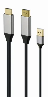 Gembird Active 4K HDMI male to DisplayPort male adapter cable, 2 m, black