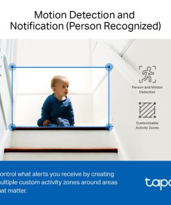TP-Link Tapo C110 kamera UHD 3MP, H.264, Advanced Night Vision, microSD, dvosmjerni audio, detekcija pokreta, Wi-Fi, Tapo app