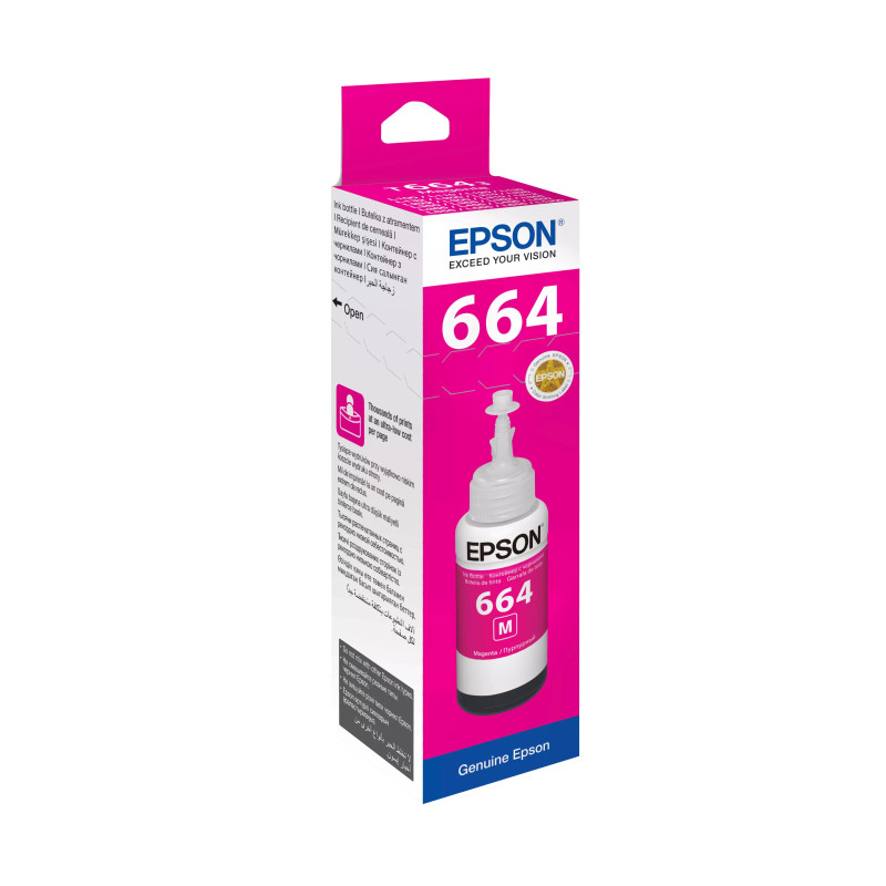 Epson tinta T66434 CISS- magenta (C13T66434A) 70ml