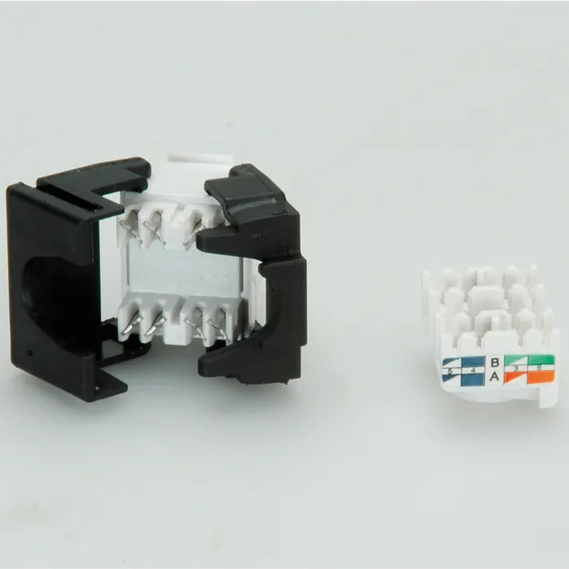 Roline VALUE RJ45 Keystone konektor Cat.6/Class E, UTP (tool-free), bijeli