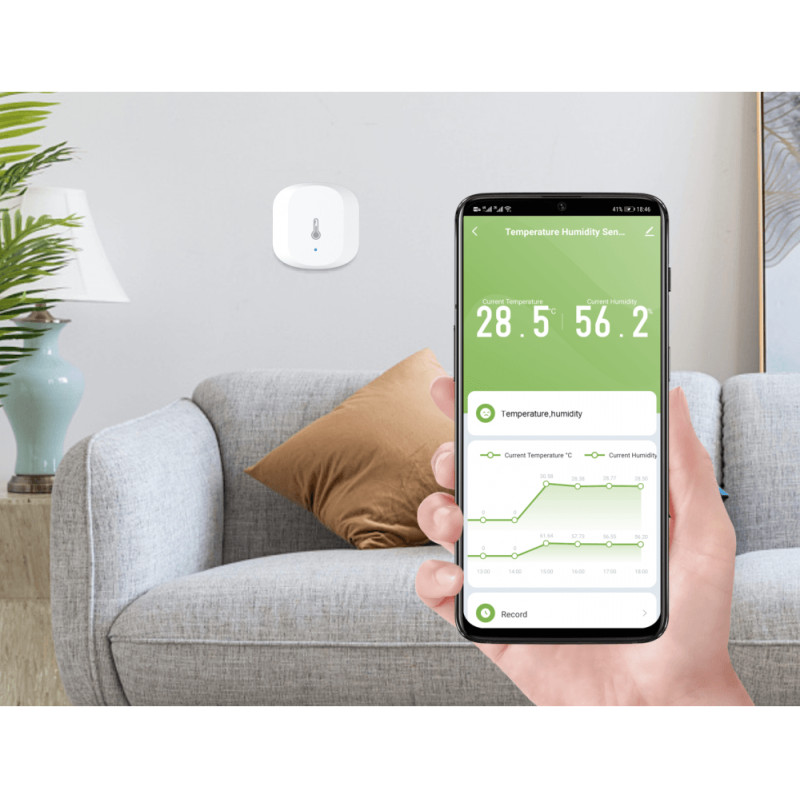 WOOX ZigBee Smart senzor vlage i temperature (R7048)