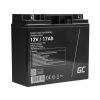 Green Cell (AGM51) baterija 12V/17Ah