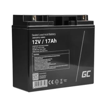 Green Cell (AGM51) baterija 12V/17Ah