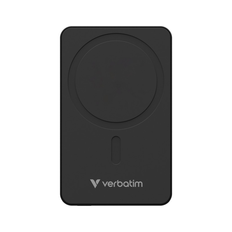Verbatim Powerbank 10000mAH Charge 'n' Go Essentials 20W USB-C i 15W magnetsko bežično punjenje, crni