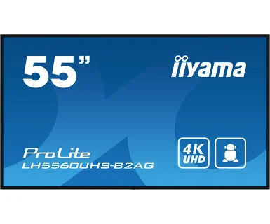 IIYAMA 55" LH5560UHS-B2AG 4K UDH (3840x2160) VA Signage 24/7, 500 cd/m2, 4000:1, Android OS, E-Share, iiSignage2