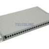 NFO Patch Panel 1U 19" - 24x SC Simplex LC Duplex, Pull-out, 1 tray
