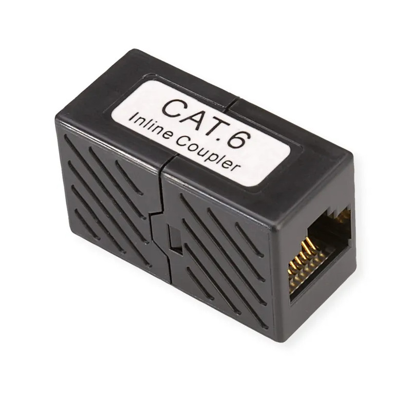 Roline UTP RJ45 modularna spojnica Cat.6/Class E, plastična, crna