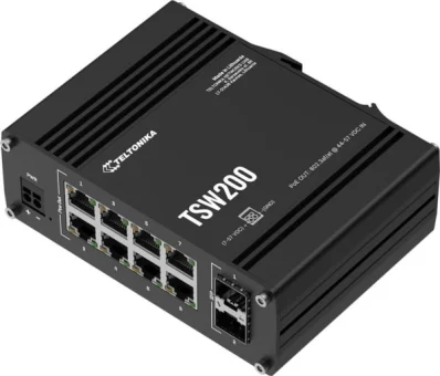 Teltonika TSW200 Industrial Unmanaged PoE Switch