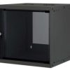 Intellinet 19" Basic Wallmount Cabinet, 9U, 400 mm Depth, Black