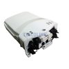 NFO Splice Closure 8F pre-connected, equipped with 8 E-Adapters