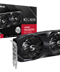 ASRock AMD Radeon RX 7600 Challenger 8GB GDDR6/128-bit, PCIe 4.0, 1× HDMI/3× DP