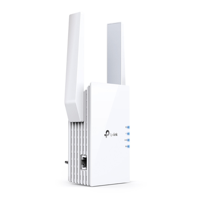 TP-Link AX1500 bežični pojačivač dometa (Wi-Fi 6 Range Extender), Dual Band 300Mbps/1200Mbps (2.4GHz/5GHz), 802.11a/n/ac/ax/b/g/n, 1×G-LAN, 2×vanjska antena