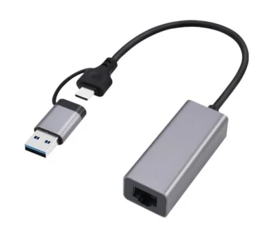 Gembird USB 2.5G Gigabit network adapter, space grey