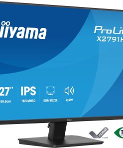 IIYAMA 27" X2791HS-B1 FHD (1920x1080) IPS, 120Hz, 1ms, 350cd/m2, 1500:1, Speakers, HDMI, DP, Speakers