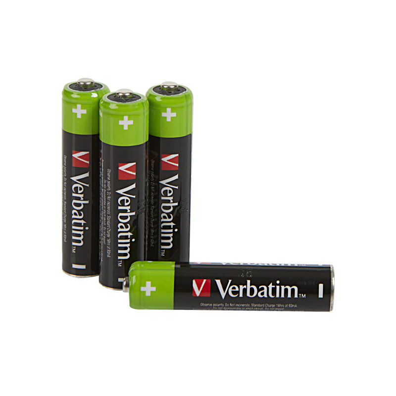 Verbatim AAA-LR03 Micro punjiva baterija NiMH,950mAh (4 komada)