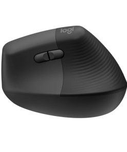 Logitech Lift bežični vertikalni ergonomski miš, USB, sivi (910-006473)