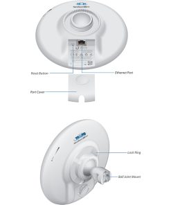 Ubiquiti airMax NanoBeam 5ac Gen2, 5GHz, 19dBi