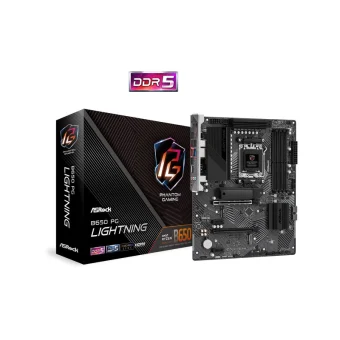 Asrock MB B650 PG Lightning, AM5, 4xDDR5/7200MHz(OC), PCIe 4.0, 2.5 G-LAN, USB-C, HDMI, ATX