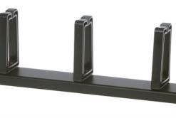 NaviaTec vodilica kablova 19" s 5 prstena, 1U horizontalna, crna
