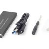 Gembird M.2 drive USB 3.0 enclosure, black
